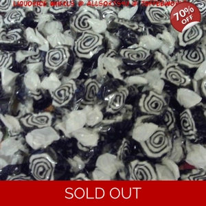 Buchanans Liquorice Whirls - Toffees Sweets